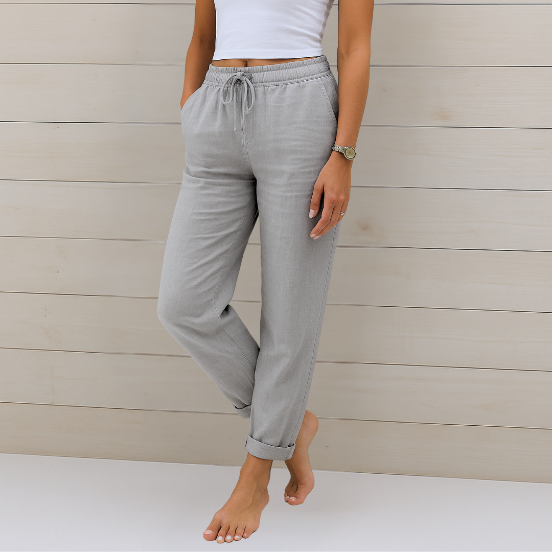 Nora - Pantalones casuales elegantes y cómodos