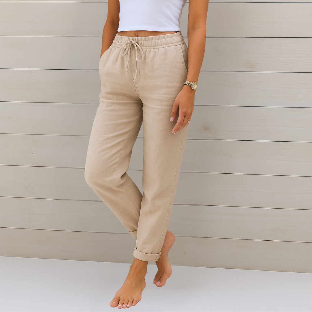 Nora - Pantalones casuales elegantes y cómodos