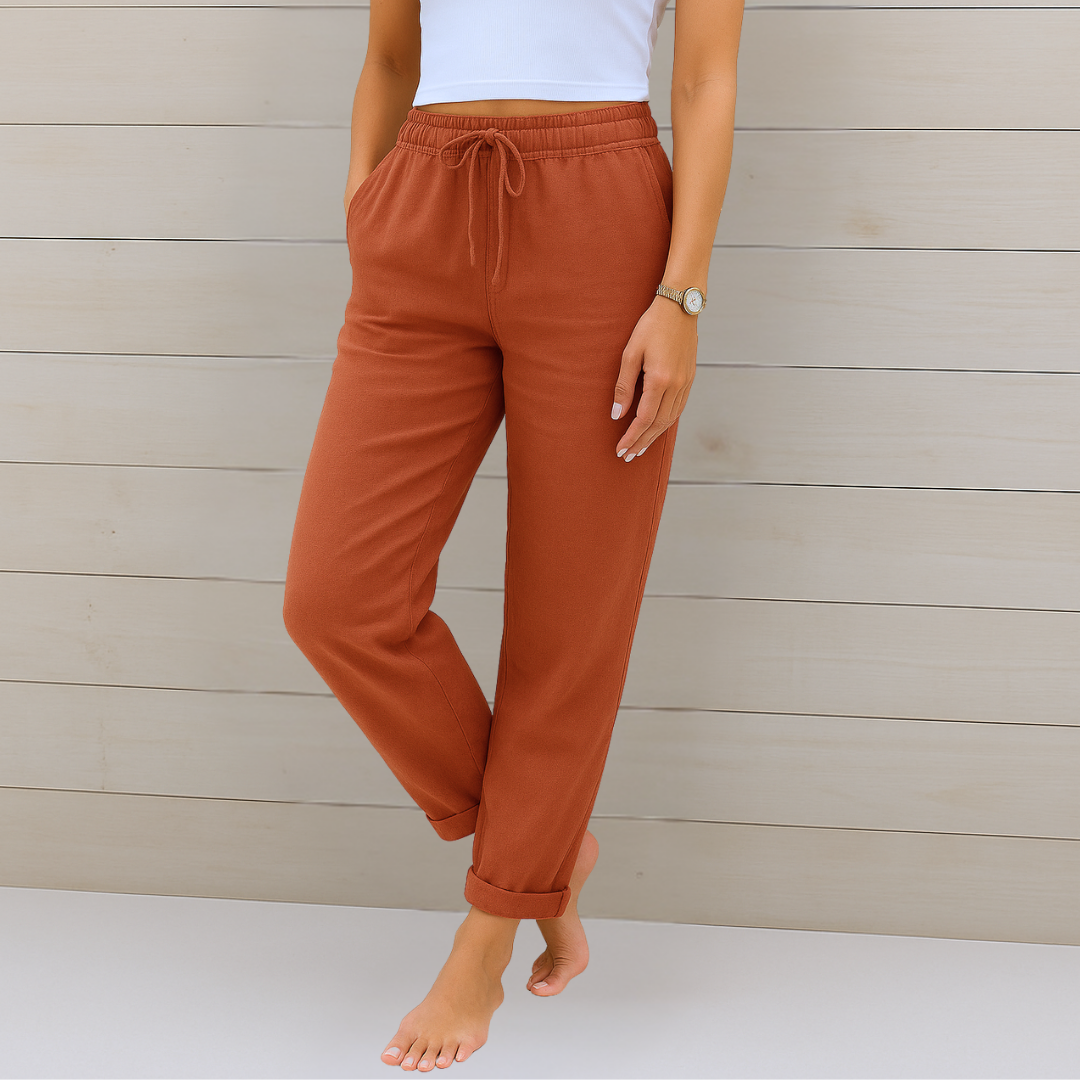 Nora - Pantalones casuales elegantes y cómodos