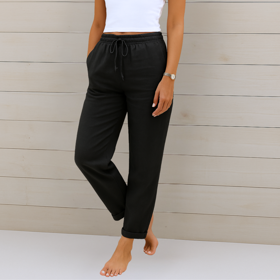 Nora - Pantalones casuales elegantes y cómodos