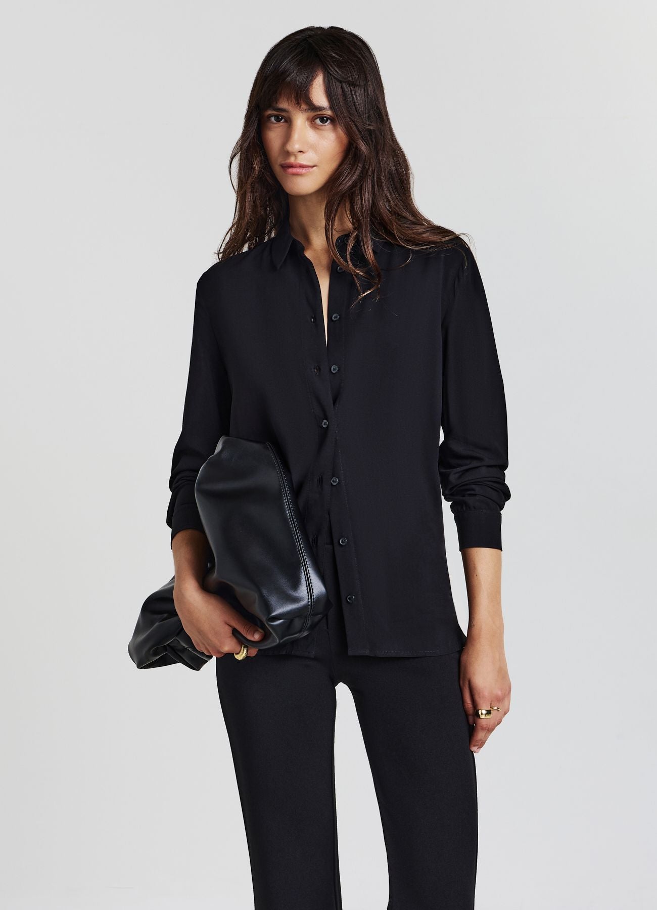 Chemise classique unie