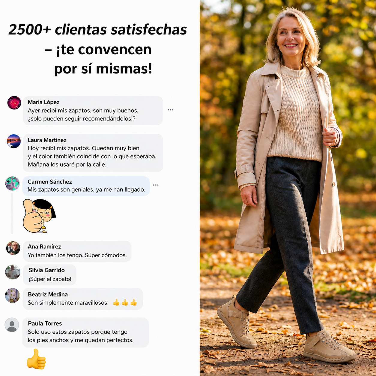 Mia – Chaussures orthopédiques confortables et sans douleur
