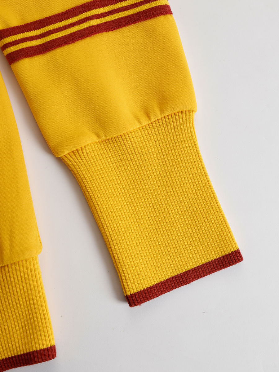 Priscilla - Ensemble de sport élégant avec sweat à capuche demi-zip
