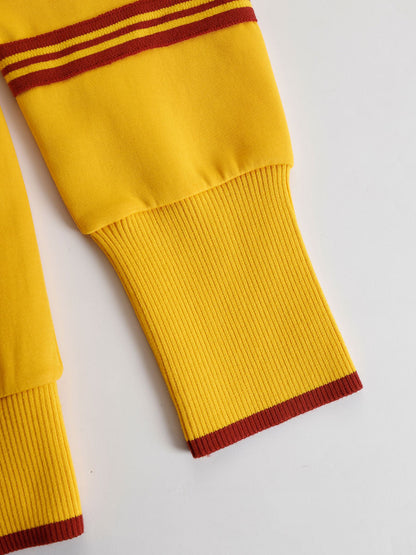 Priscilla - Ensemble de sport élégant avec sweat à capuche demi-zip