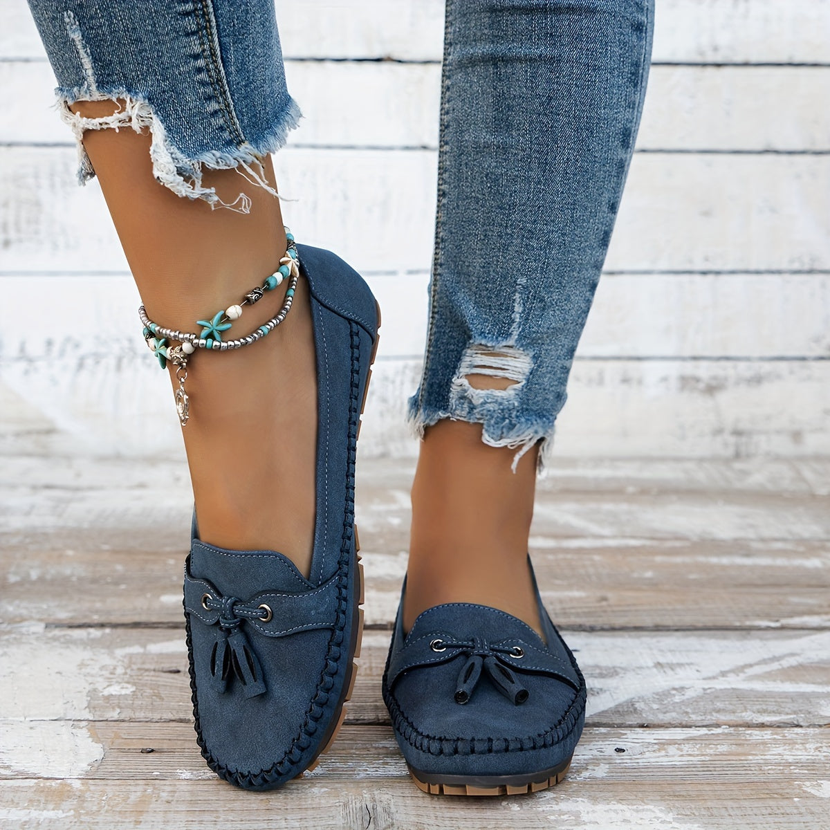 Nadine : mocassins tendance