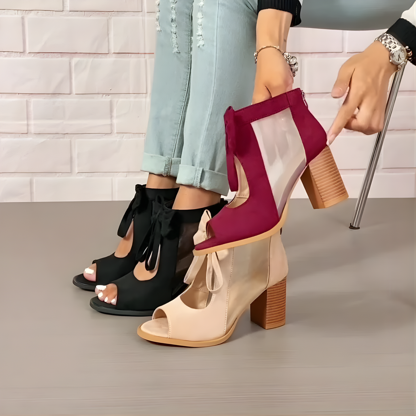 Zoe - Sandales Confort