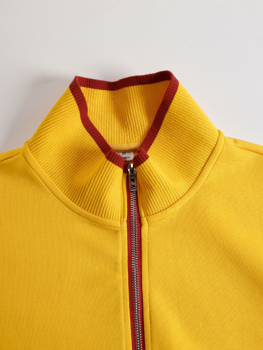 Priscilla - Ensemble de sport élégant avec sweat à capuche demi-zip