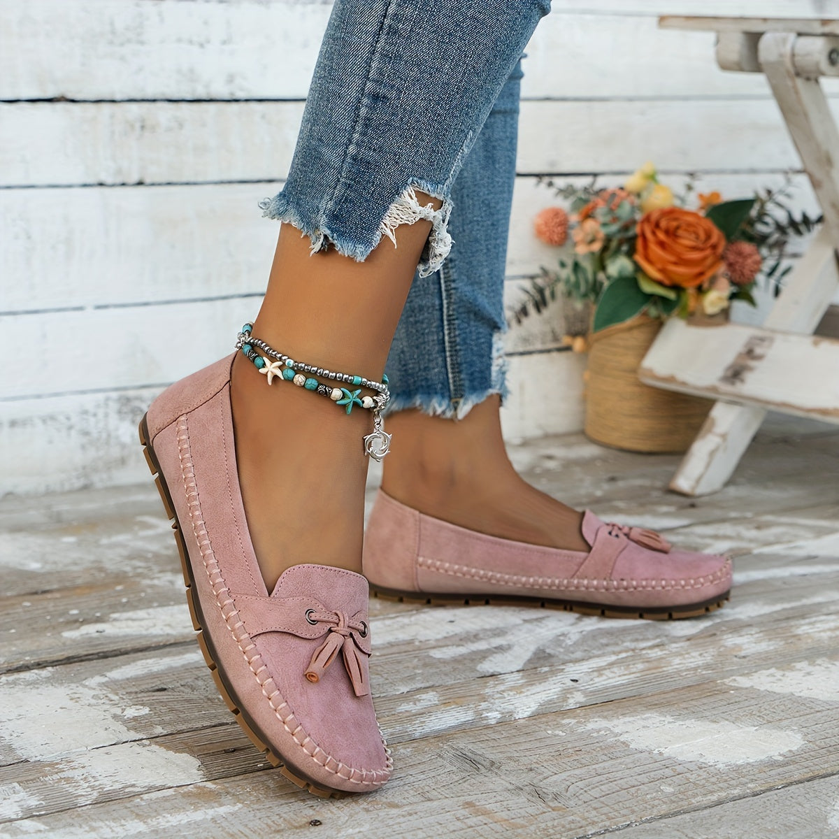 Nadine : mocassins tendance