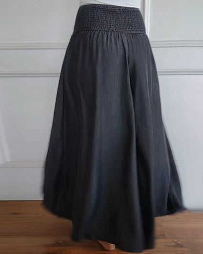 Jasper - Pantalones de cintura alta con elástico