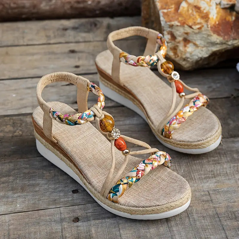 Sanne - Sandalias cómodas con tacón bajo para cada ocasión veraniega