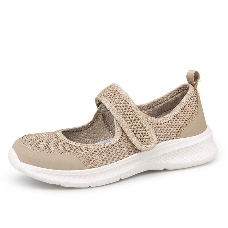 Nicole : sandale femme confortable à fermeture velcro