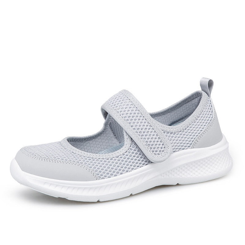 Nicole : sandale femme confortable à fermeture velcro