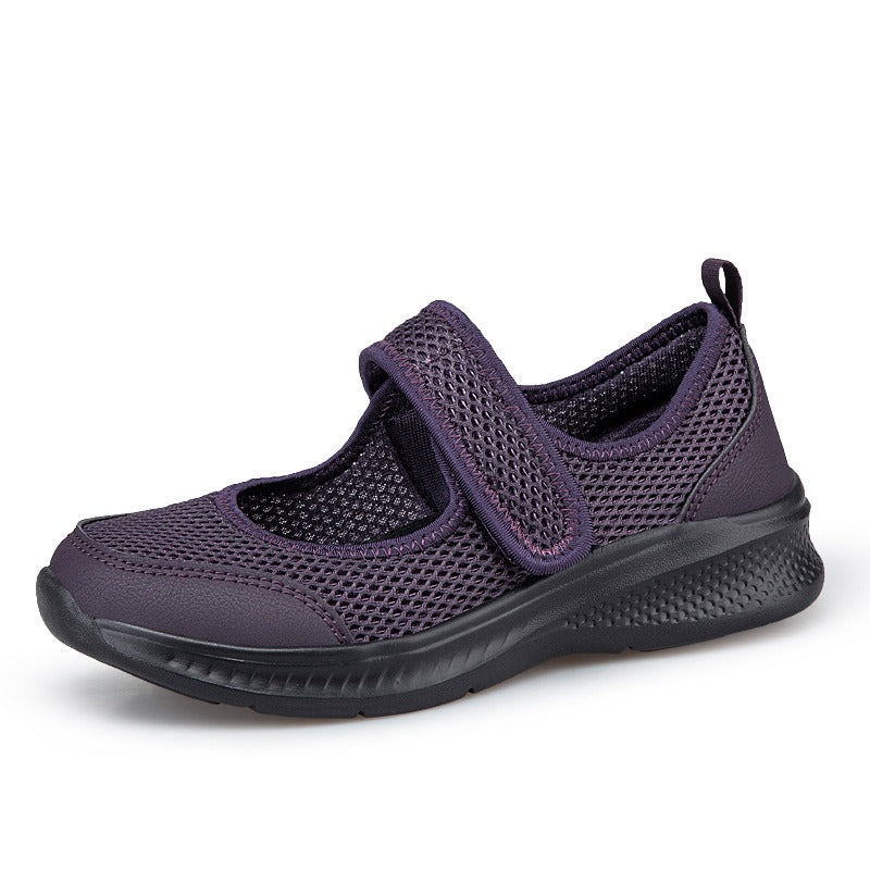 Nicole : sandale femme confortable à fermeture velcro