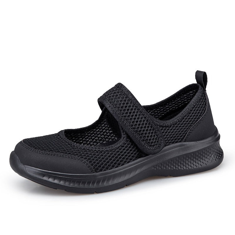 Nicole : sandale femme confortable à fermeture velcro