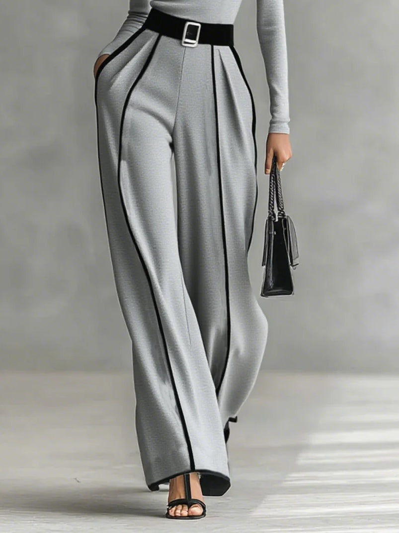 Vera - Élégant ensemble avec détails contrastés
