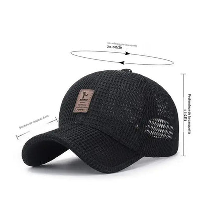CASQUETTE UNISEXE - légère et respirante pour l'été