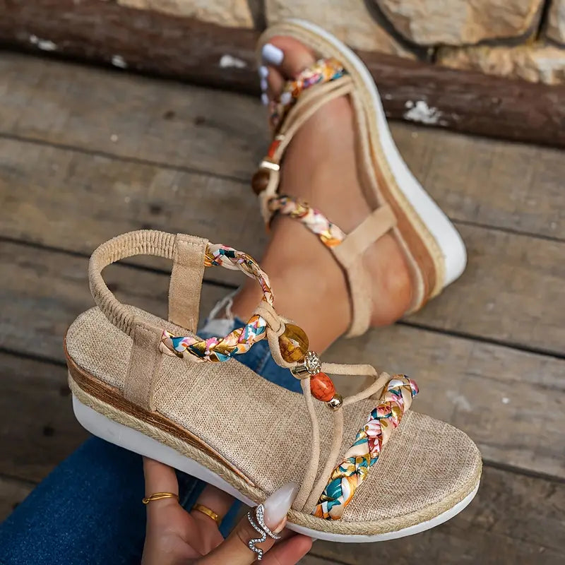 Sanne - Sandalias cómodas con tacón bajo para cada ocasión veraniega
