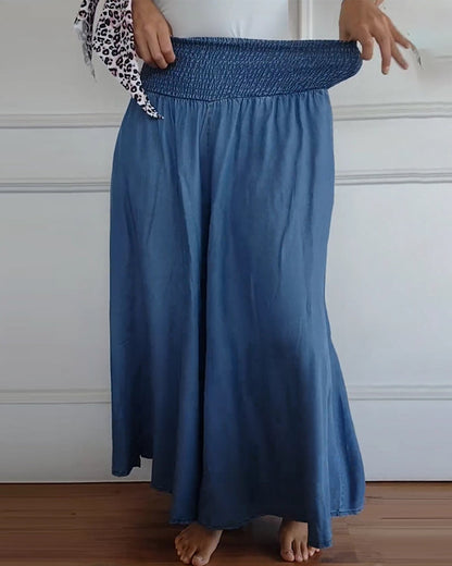 Jasper - Pantalones de cintura alta con elástico