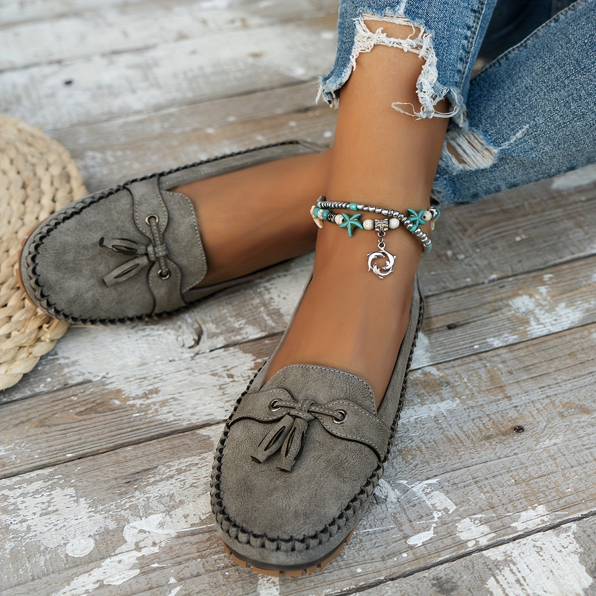 Nadine : mocassins tendance