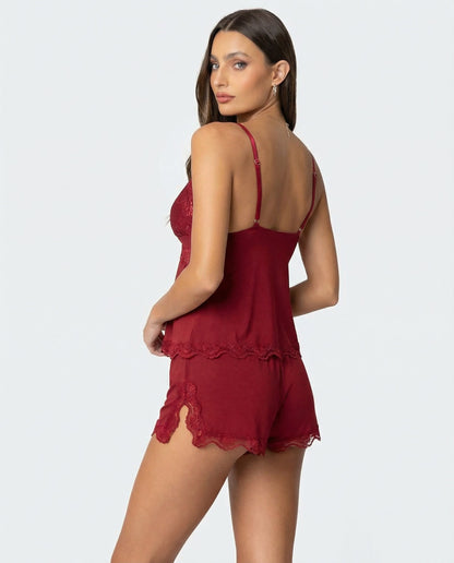Midnight Kiss - Ensemble de pyjama en dentelle