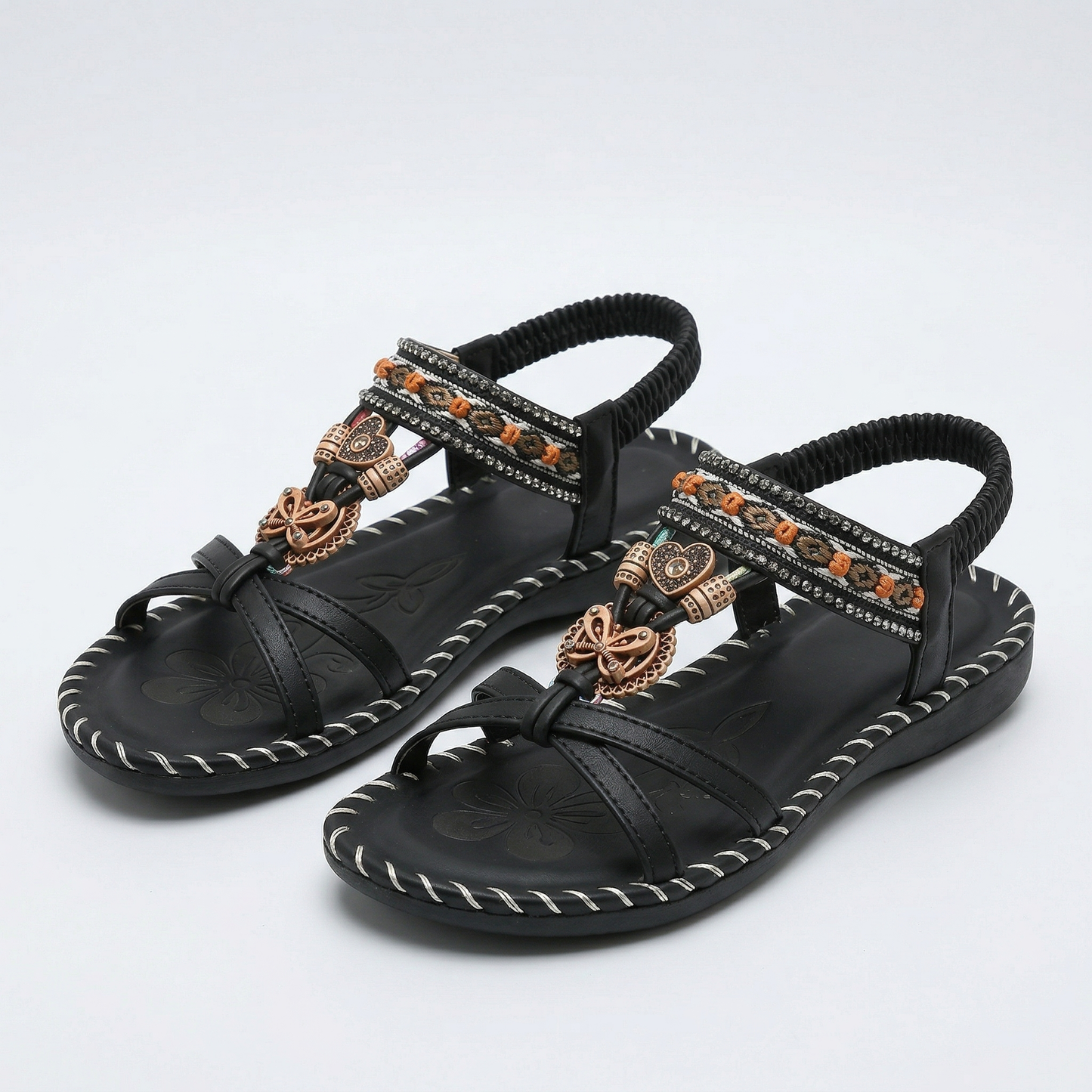 Nadia – Sandalias ortopédicas estilo Ibiza, para comodidad y elegancia