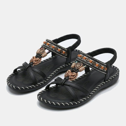 Nadia – Sandalias ortopédicas estilo Ibiza, para comodidad y elegancia