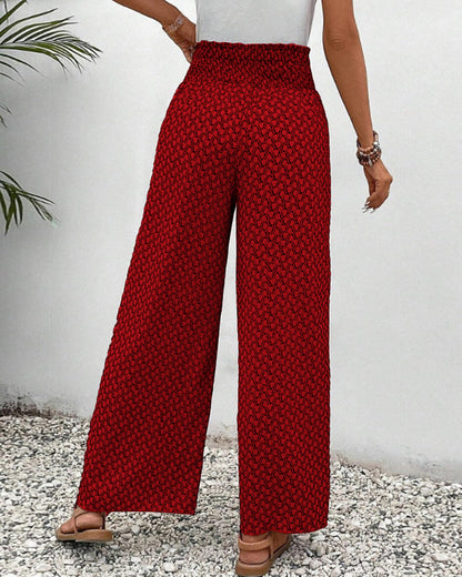 LUNARA - PANTALONES DE PIERNA ANCHA PARA MUJER