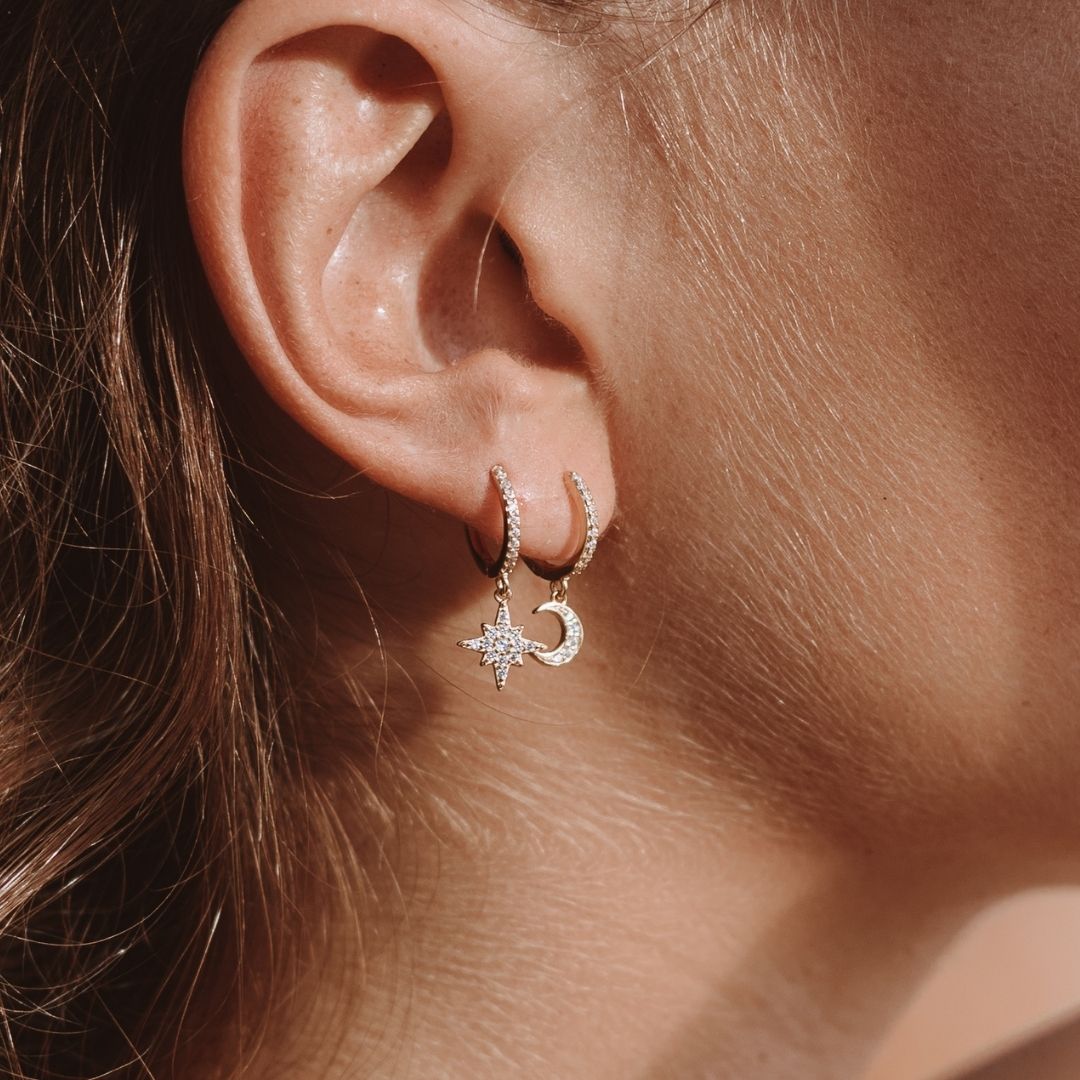 Boucles d'oreilles - Nuit d'été